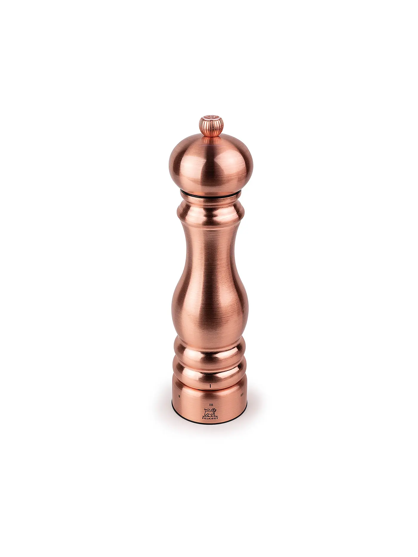 PEUGEOT | Manuelle Salzmühle aus Edelstahl Paris Chef verkupfert, u'Select 22 cm | 